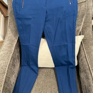 LOFT Blue Skinny Pants Tailored Fit